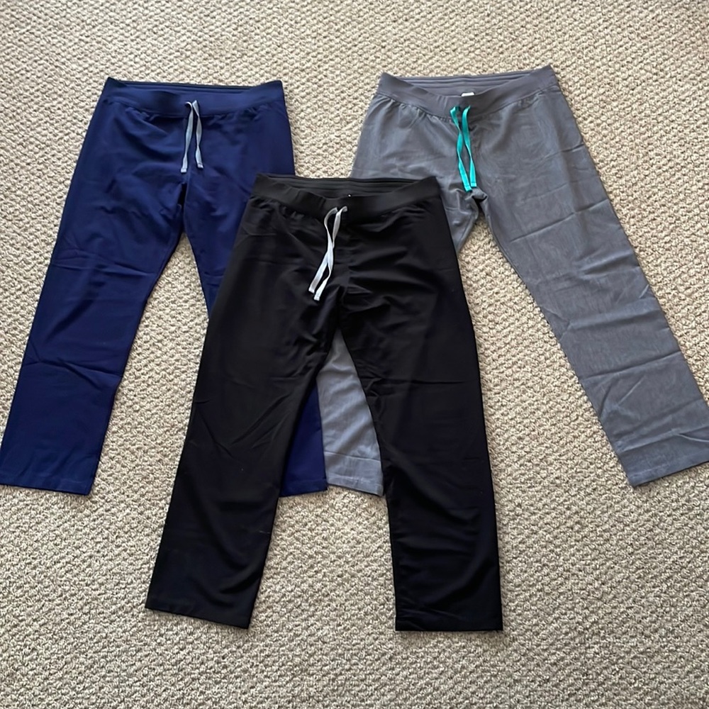 Figs, scrub bottoms, size large, worn once